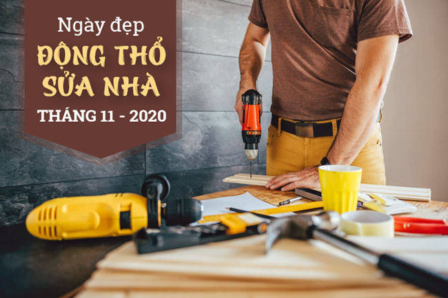 Xem ngày tốt động thổ làm nhà, xây nhà mới tháng 11-2020 theo tuổi